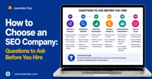 How to choose an SEO company