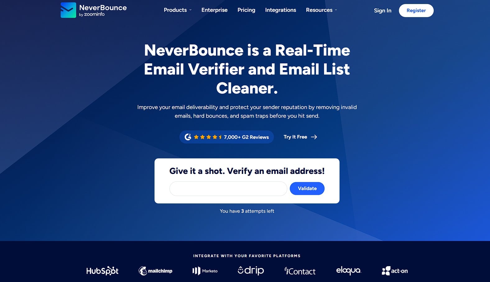 NeverBounce - seo outreach tool