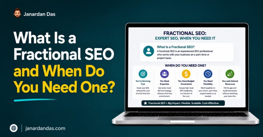 What Is a Fractional SEO