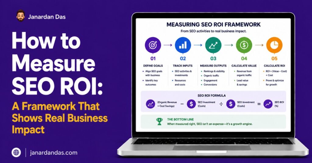 How to measure SEO ROI