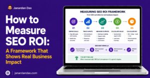 How to measure SEO ROI